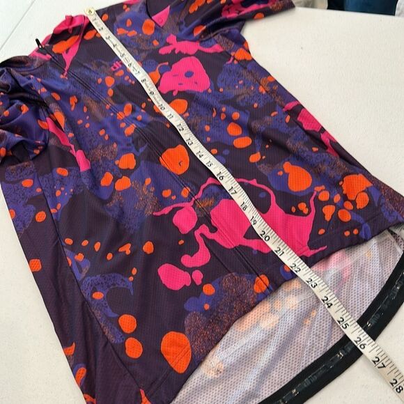 dhb Blok GLOW cycling jersey for women (short sleeves) size 14 - Picture 7 of 7